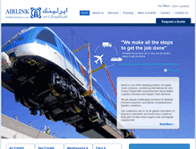 Tablet Screenshot of airlinkuae.com